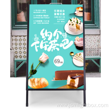 Multi Function Foldable Iron Free Standing Poster Board